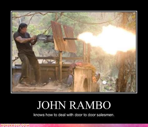 Funny Rambo Quotes Quotesgram