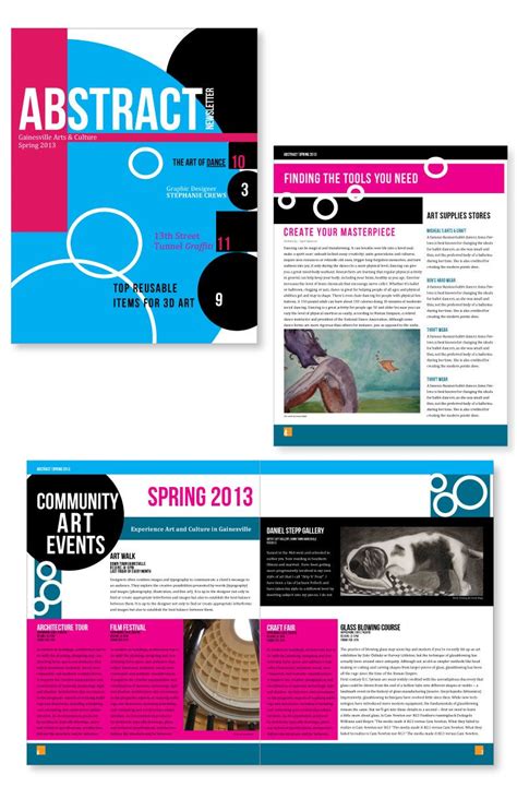 Illustrator Newsletter Templates