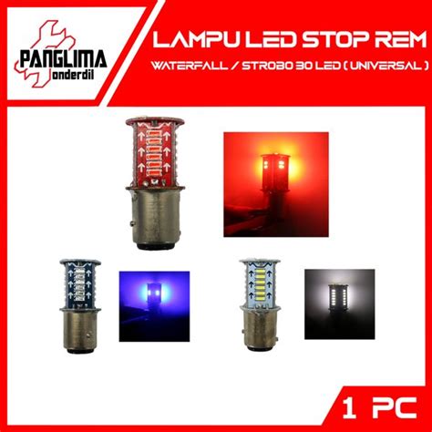 Jual Lampu Stop Rem Led Mata Running Waterfall Strobo Belakang Stop