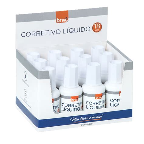 Corretivo Líquido 18ml BRW Cute Cat Papelaria