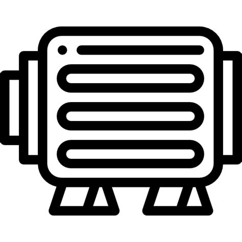 Electric Motor Free Electronics Icons