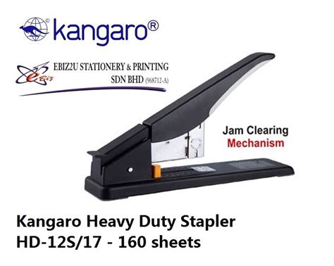 Kangaro Heavy Duty Stapler Hd S Sheets Alat Pengokot Kawat