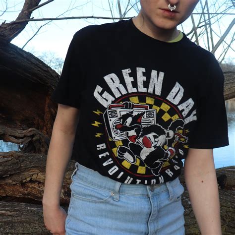 🌿 Green Day Revolution Radio Tour Tee 🌿 T Shirt I Depop