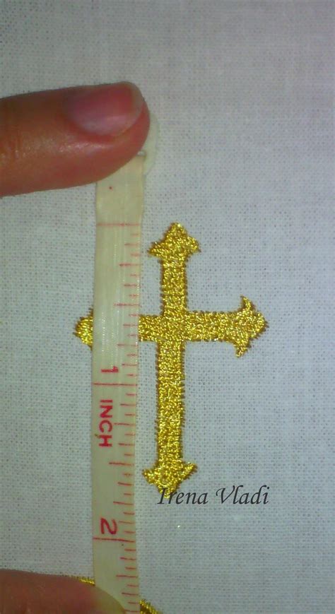 Christian Cross Machine Embroidery Design X Hoop Sizes Etsy