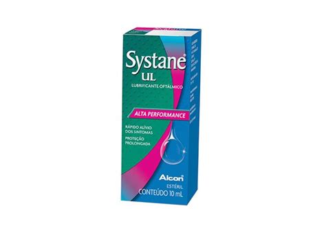 Colírio Lubrificante Systane UL 10ml Alcon 10ml Lufricante