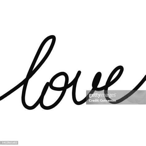 Love Calligraphy Photos And Premium High Res Pictures Getty Images