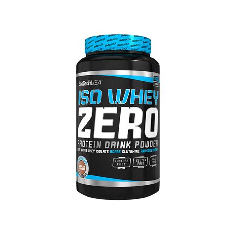 Protéines Iso whey Zero Avec Native BIOTECH USA Pot de 908 g Chocolat