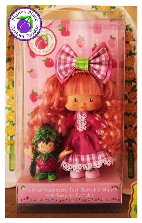 Custom Raspberry Tart Berrykin Style Doll Strawberry Shortcake Doll