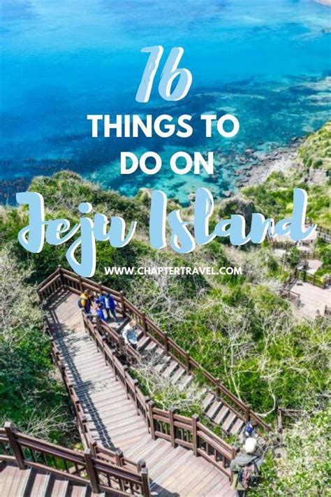 Are You Looking For Things To Do On Jeju Island Jeju Island Is A