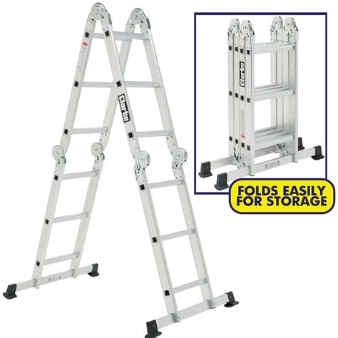 Clarke Fpl In Multi Function Aluminium Ladder Machine Mart