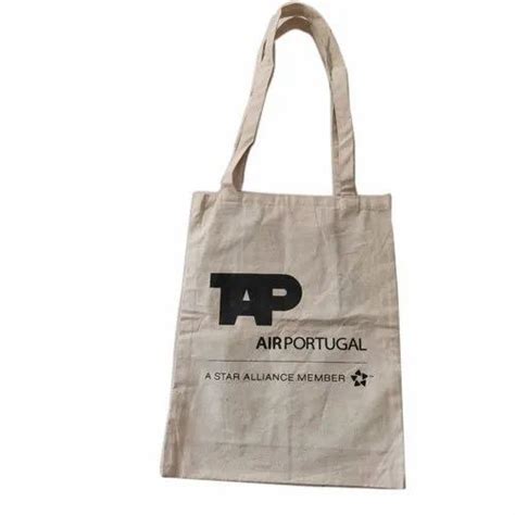 Credence Enterprise Loop Handle 5 Kg Promotional Cotton Shopping Bag At