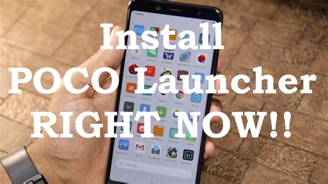 How To Install Poco Launcher On Redmi Note Pro Mi A Redmi Note