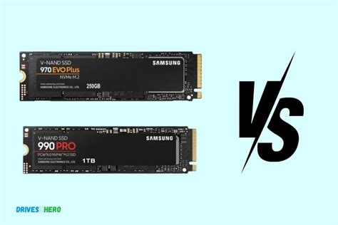 Samsung 970 Evo Plus Ssd Vs Samsung 990 Pro Specs