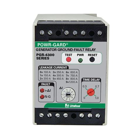 Pgr 4300 24 Pgr 4300 Series Ground Fault Relays Protection Relays