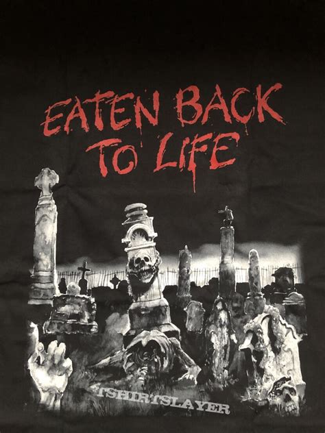 Cannibal Corpse Eaten Back To Life BOOTLEG TShirtSlayer TShirt And