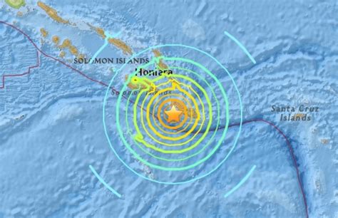 Jak Potres Pogodio Solomonske Otoke O Ekuje Se Tsunami Dnevno Hr