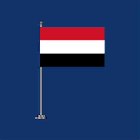 Premium Vector Illustration Of Yemen Flag Template