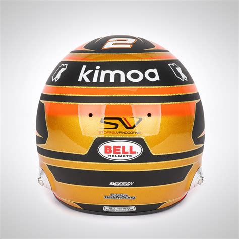 Stoffel Vandoorne 2018 1 1 Official Replica Helmet F1 Authentics