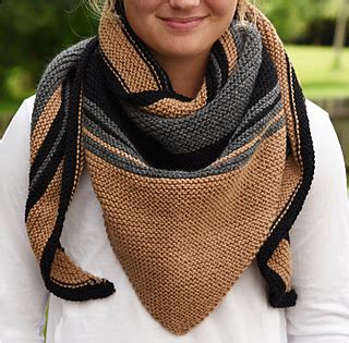 Ravelry Perry Triangle Scarf Pattern By Kathy Hammerton