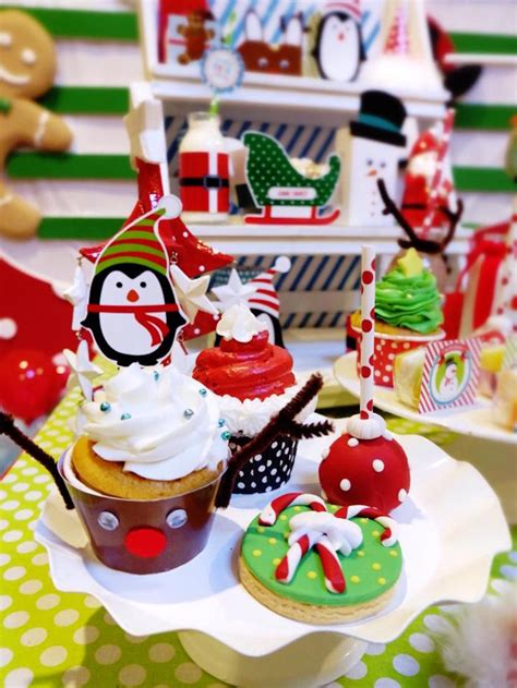 Karas Party Ideas Christmas Themed 10th Birthday Party