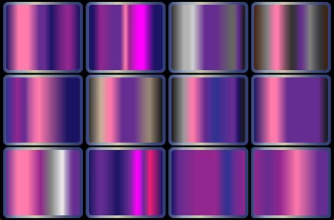 Purple gradient colors 11438054 Vector Art at Vecteezy