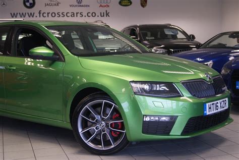 Used Skoda Octavia Vrs Tsi Rallye Green Metallic Hatchback