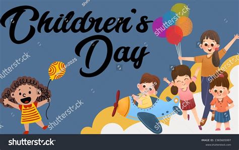 Celebrate Childrens Day 2023 Wishes Happy Stock Illustration 2365605997 | Shutterstock