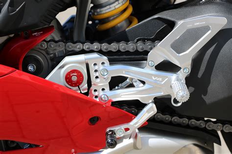 Adjustable Rear Sets RPS Ducati Panigale V4 Cnc Racing