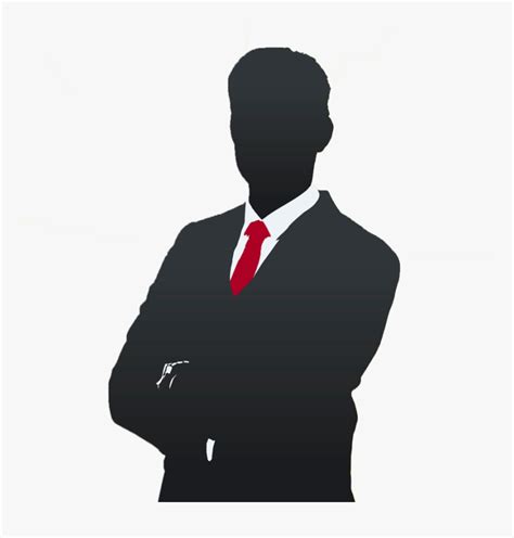 Man In Suit Silhouette Png Transparent Png Transparent Png Image