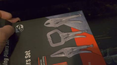 Lidl Tools Parkside Locking Pliers Set Youtube