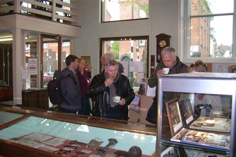 Staff of the Kremlin Museum visit Leominster Museum