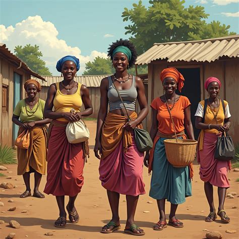 Exploring The Vibrant Tapestry Of African Women Strength Resilience