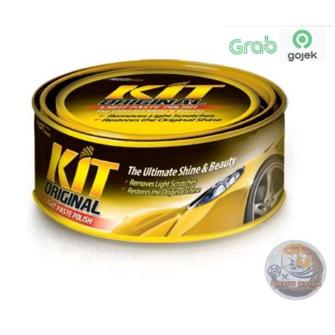 Jual Kit Paste Wax Original Gr Kit Kaleng Kuning Kit Original