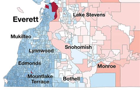 Snohomish County Zip Code Map Map