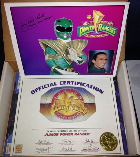 Mighty Morphin' Power Rangers Fan Club VHS goodies » MiscRave