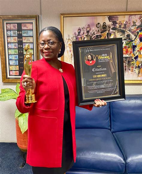 Second Deputy Governor Elsie Awadzi Receives Glitz Africa Corporate