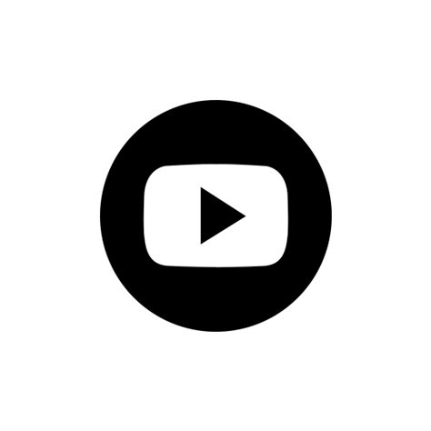 Black Youtube Logo Transparent Logo Youtube Play Png - Clip Art Library