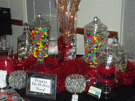 50th Birthday Party Candy Buffet Candy Buffet Birthday Party Candy