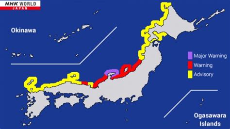 Japão Tem Alerta Para Tsunami Após Terremotos Portal Mpa