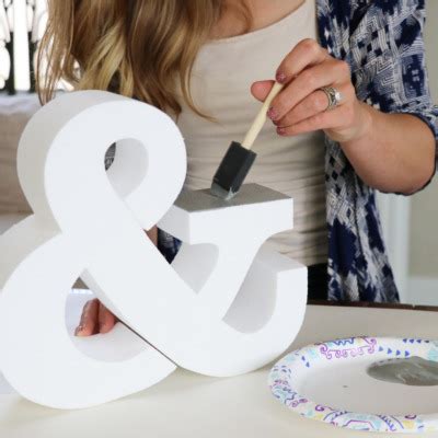 How To Paint Foam Letters Like A Pro DIY CraftCuts