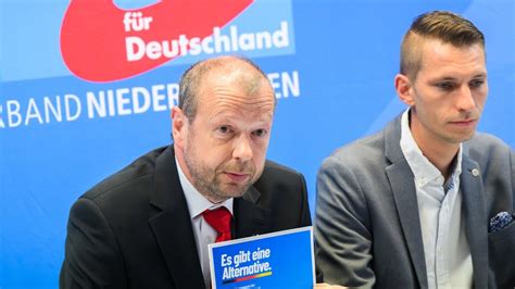 AfD Niedersachsen stellt Wahlprogramm für Landtagswahl vor NDR de