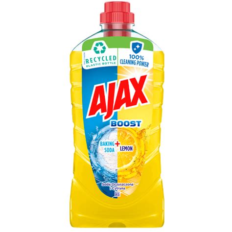 Ajax Boost Soda Oczyszczona Cytryna