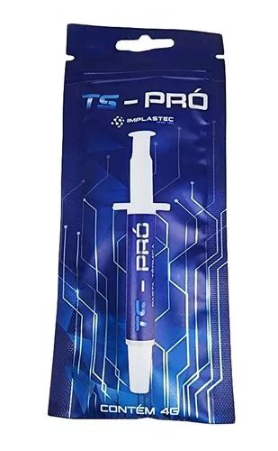 Pasta Termica Silver Ts Pro Implastec Thermal 4g Seringa