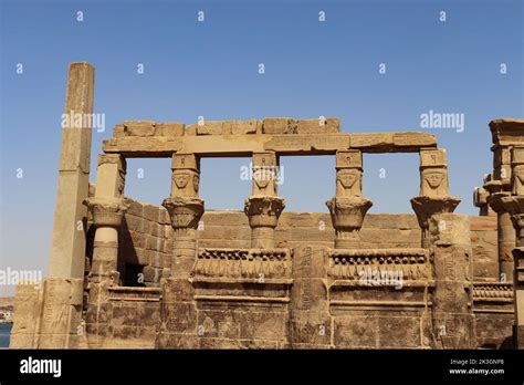 Philae temple, Aswan Stock Photo - Alamy