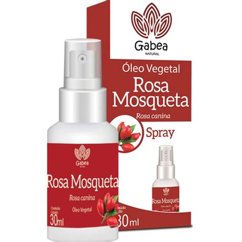 Spray Óleo de Rosa Mosqueta 30ml Gabea Loja Virtual de Produtos