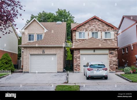 toronto semi detached homes Stock Photo - Alamy