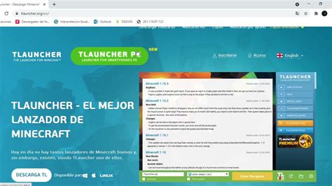 Como Instalar Minecraft Tlauncher En Pc Gratis 2021rápido Y Sencillo Youtube