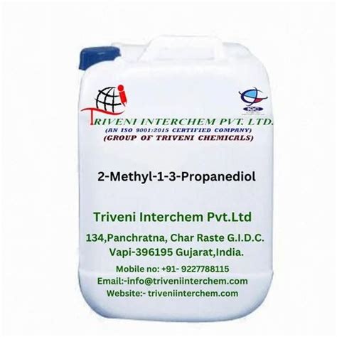 Liquid Methyl Propanediol Packaging Type Drum At Best Price In