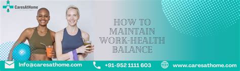 How do you keep your work-health balance?