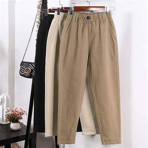 Spring Women Clothing Straight Overalls Casual Harem Pants Korean